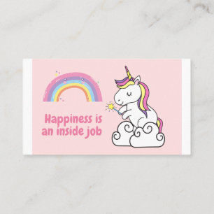 Unicorn-kort Visitkort