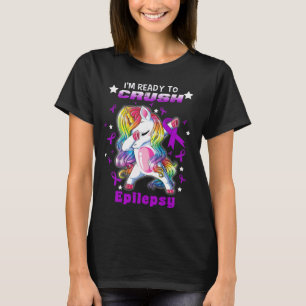 Unicorn-krigare krossa epilepsi t shirt