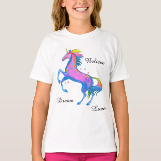 Unicorn Långärmad tshirt Tee Shirt