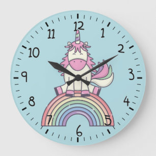Unicorn Large Clock Stor Klocka