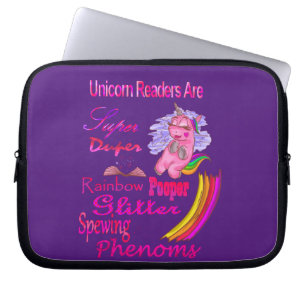 Unicorn-läsare är Toppen Duper Bok Sleeve