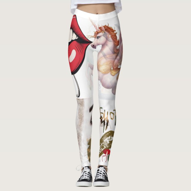 Unicorn Leggings av ShotBaeB (Framsida)