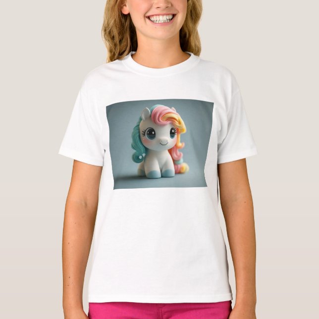 Unicorn Leksak T Shirt (Framsida)