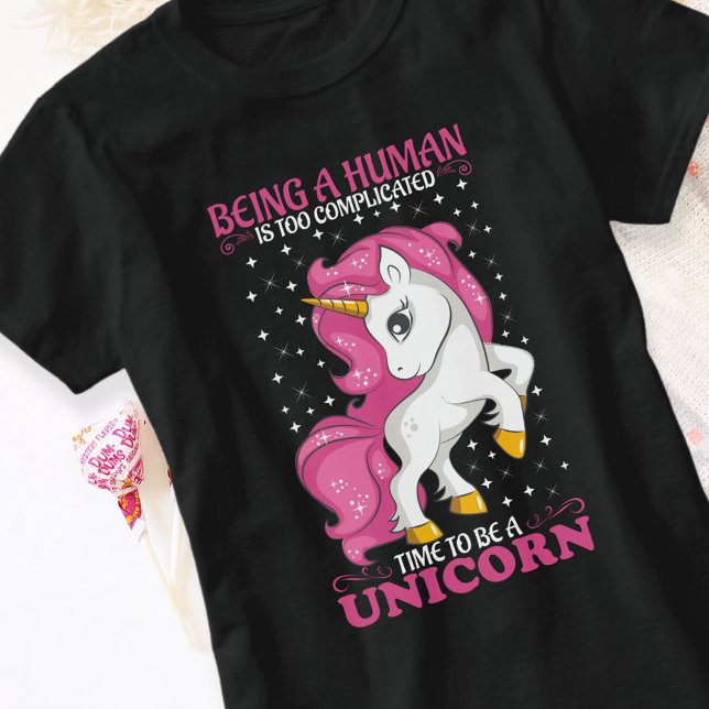 Unicorn Life Choice T Shirt (Skapare uppladdad)