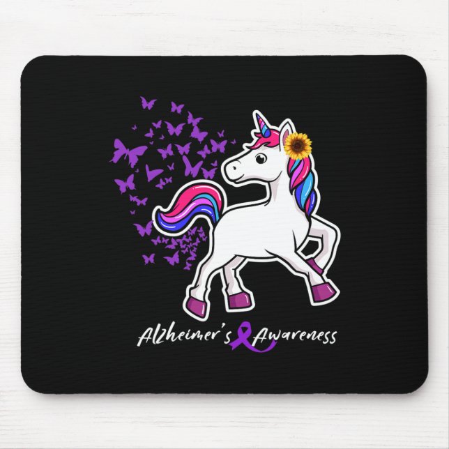 Unicorn Lila Heimerheimer Awareness - End Heimer Musmatta (Framsidan)