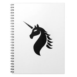 Unicorn-logotyp Anteckningsbok