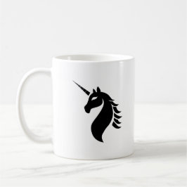 Unicorn logotyp kaffe mugg