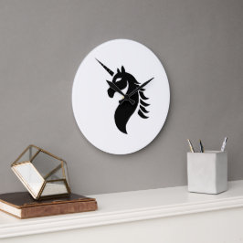 Unicorn-logotyp klocka