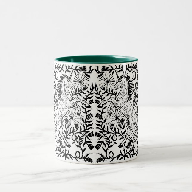 Unicorn Lore Block Print Mugg (Center)