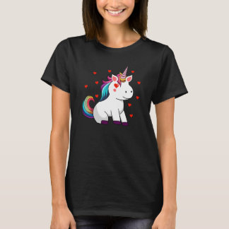 Unicorn Love Geschenk T Shirt