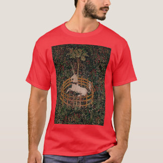 Unicorn Magic Animal Medieval Art T Shirt