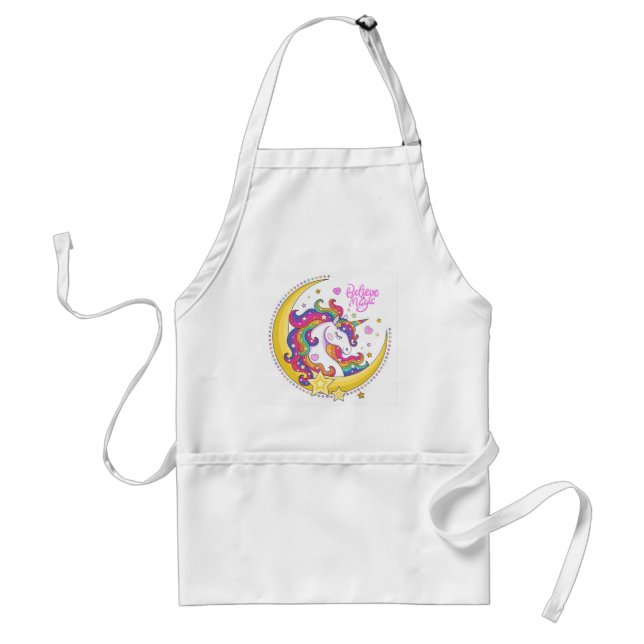 Unicorn Magic Apron Förkläde (Framsidan)