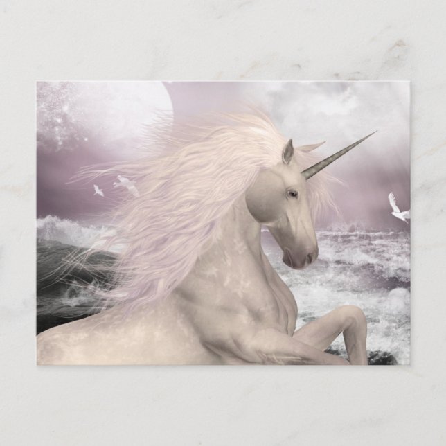 Unicorn Magic Beauty-vykort Vykort (Framsida)