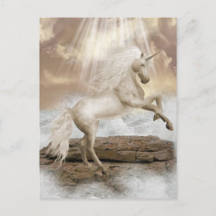 Unicorn Magic Beauty-vykort Vykort