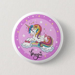 Unicorn Magic Button Knapp