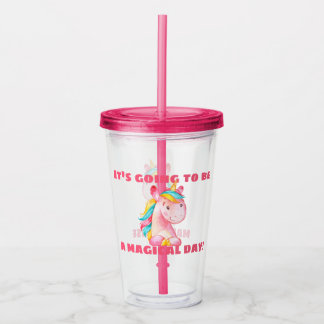 Unicorn Magic Day Personlig Take Away Mugg