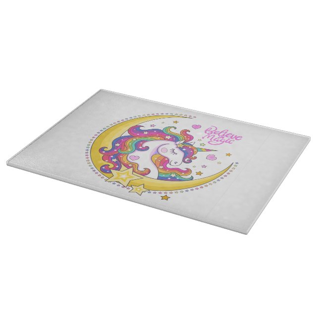 Unicorn Magic Glass Cshing Board (Hörn)