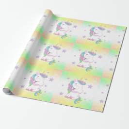 Unicorn Magic-hästar Magic Unicorns flyger Presentpapper