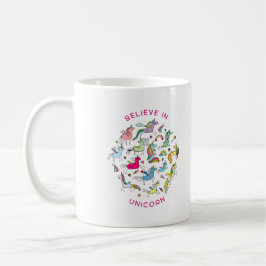 Unicorn Magic Kawaii Kaffemugg