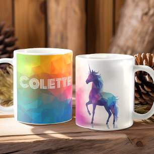 Unicorn Magic - Personlig Kaffemugg