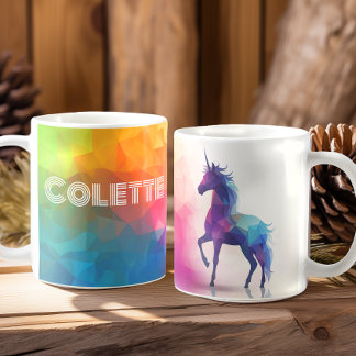 Unicorn Magic - Personlig Kaffemugg