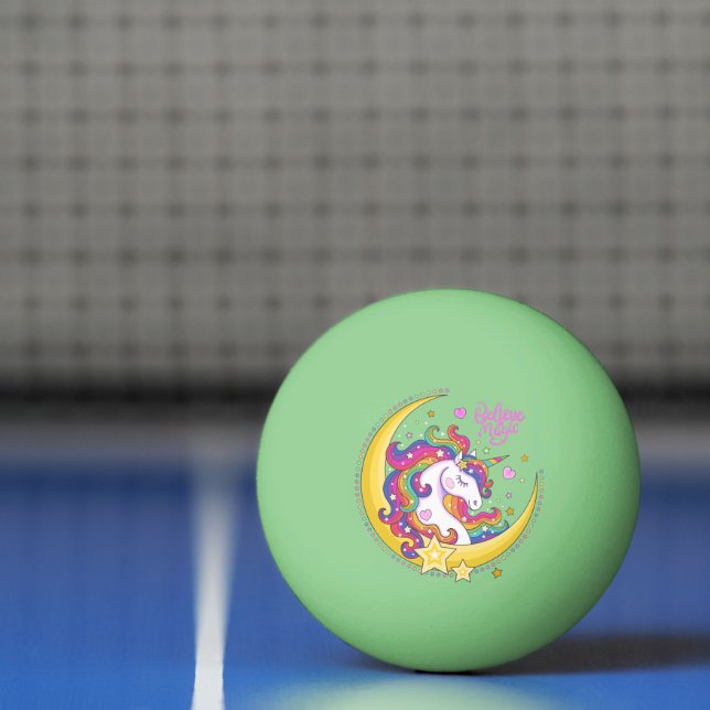 Unicorn Magic Ping Pong Bollar (Netto)