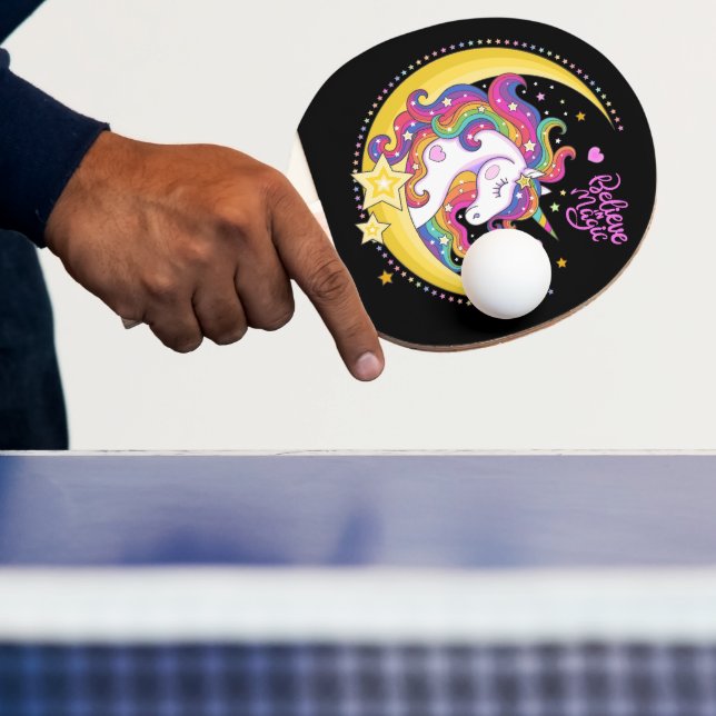Unicorn Magic Ping Pong Paddle Pingisracket (Insitu)