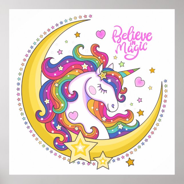 Unicorn Magic Poster (Framsidan)