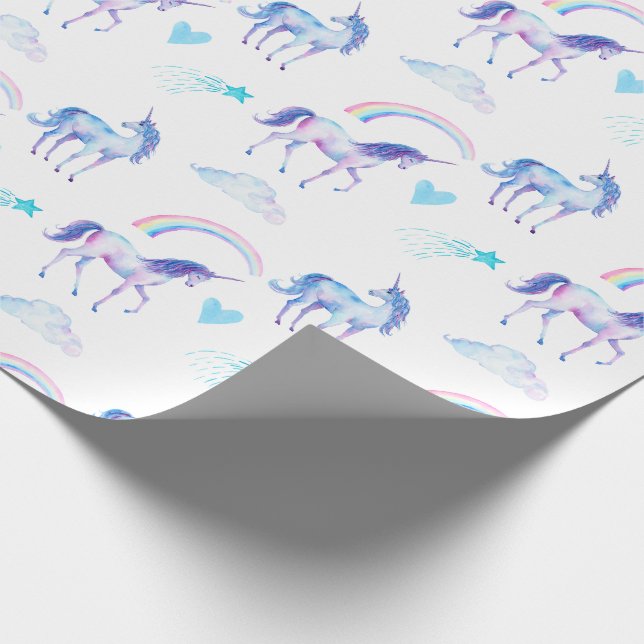 Unicorn Magic Presentpapper (Hörn)