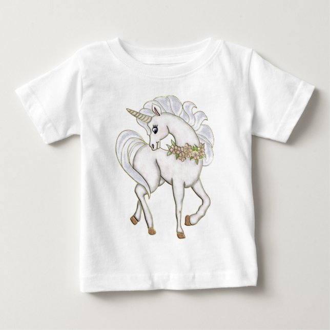Unicorn Magic Tee Shirt (Framsida)