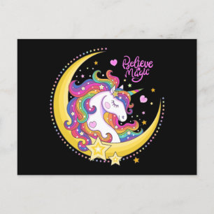 Unicorn Magic-vykort Vykort