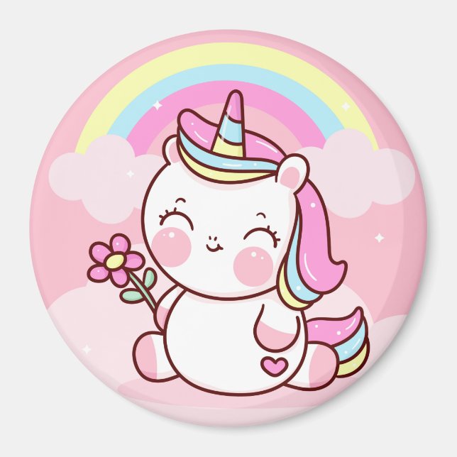 Unicorn Magnet (Framsidan)