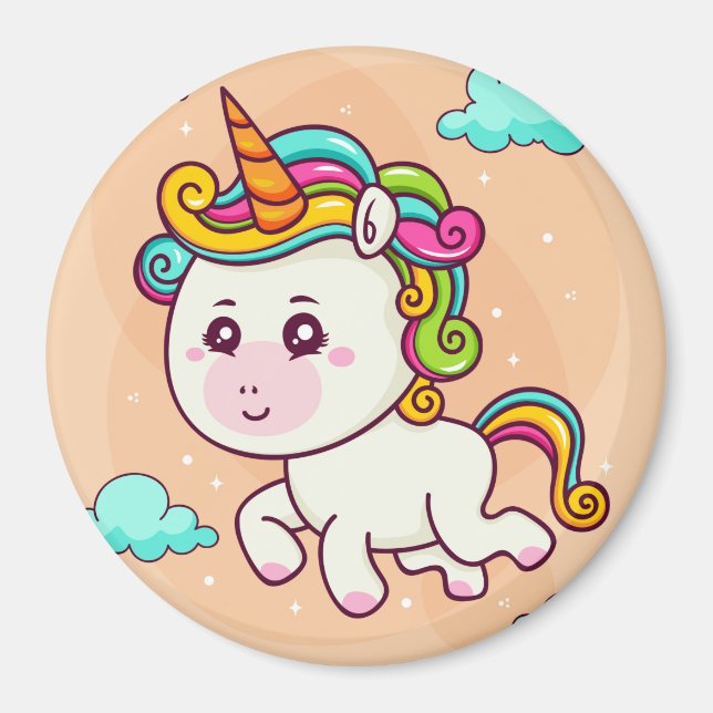 Unicorn Magnet (Framsidan)