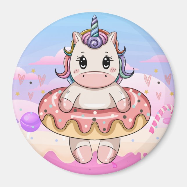Unicorn Magnet (Framsidan)