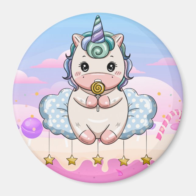Unicorn Magnet (Framsidan)