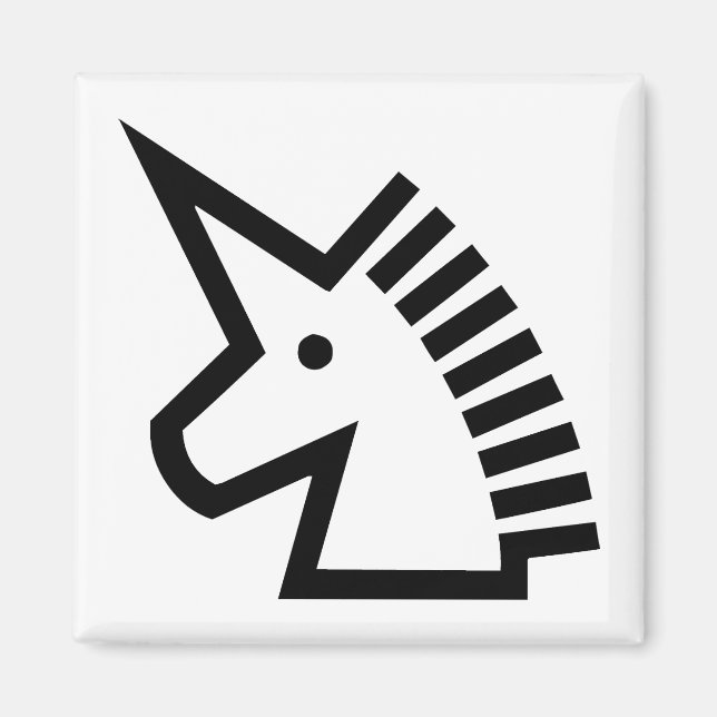Unicorn Magnet (Framsidan)