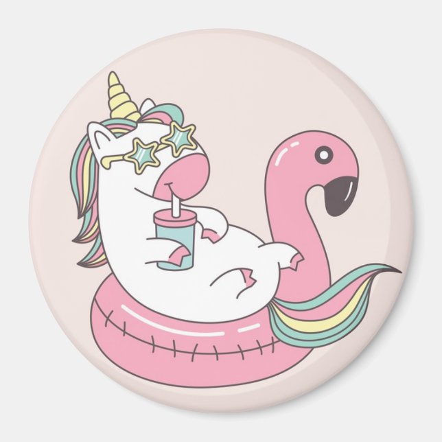 Unicorn Magnet (Framsidan)
