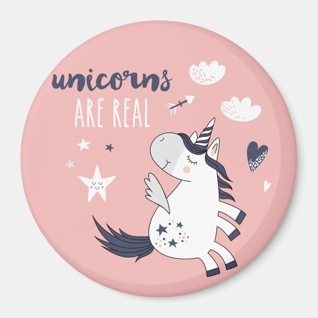 Unicorn Magnet (Framsidan)