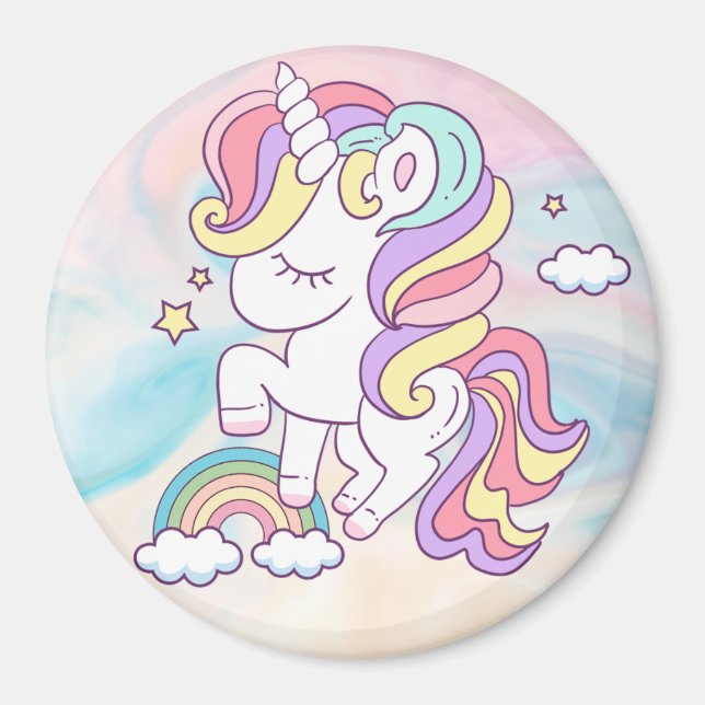 Unicorn Magnet (Framsidan)