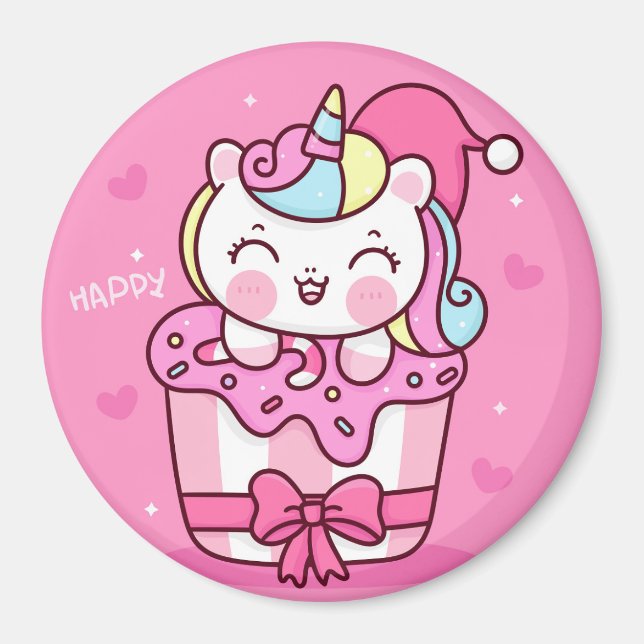 Unicorn Magnet (Framsidan)