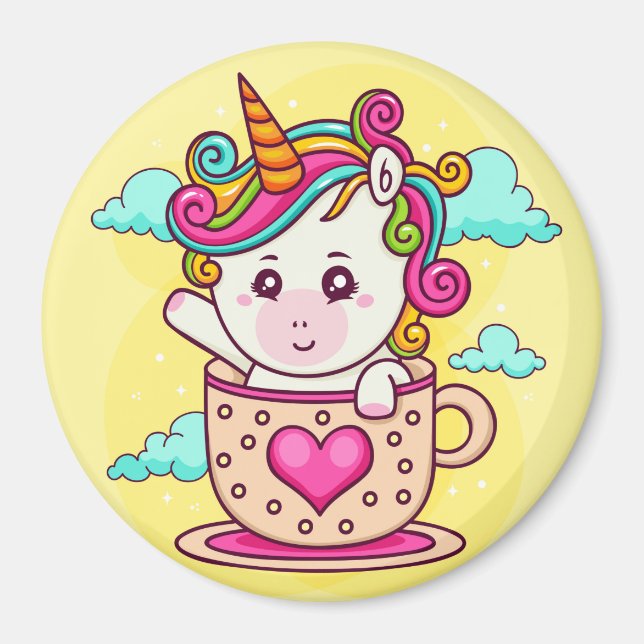 Unicorn Magnet (Framsidan)