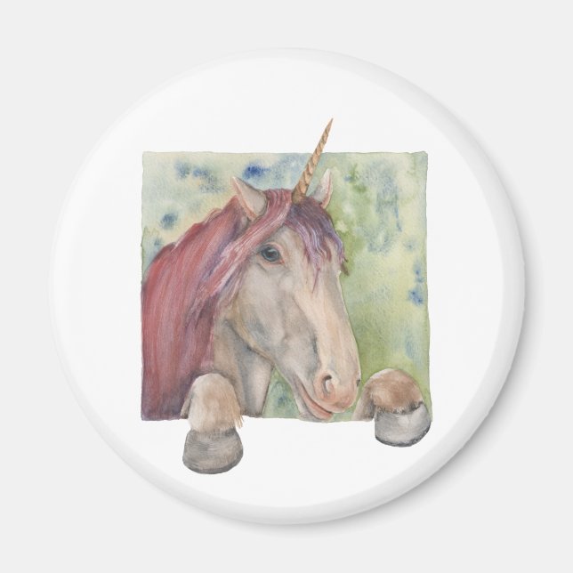 Unicorn Magnet (Framsidan)