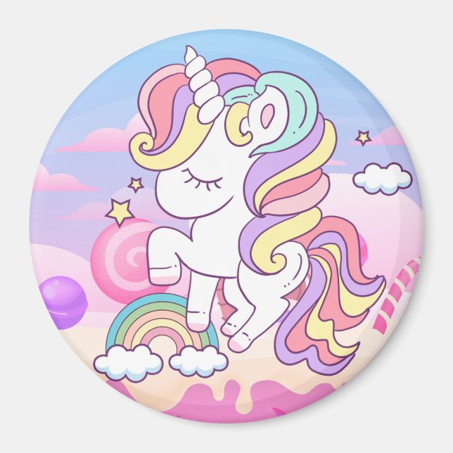 Unicorn Magnet (Framsidan)