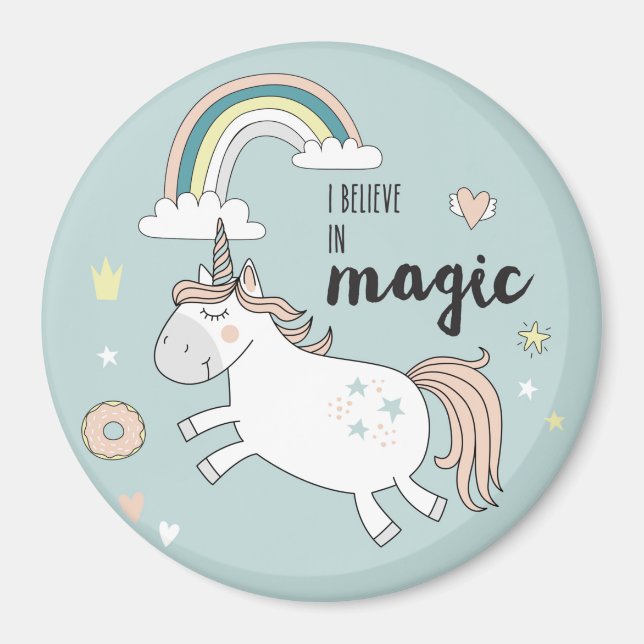 Unicorn Magnet (Framsidan)