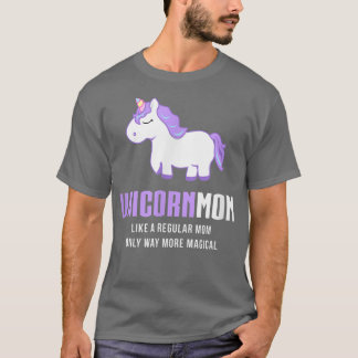 Unicorn Mamma , Ljuny Cute Magic Gift T Shirt