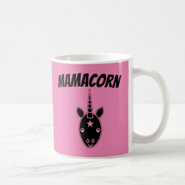 UNICORN MAMMA MACORN KAFFE KOPPAR KOPP (Höger)