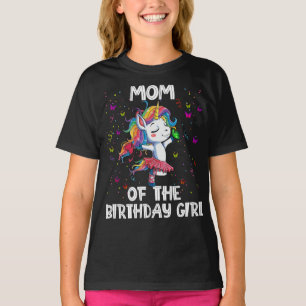 Unicorn Mamma of the Birthday Girl T Shirt
