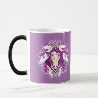 Unicorn Mandala Magisk Mugg