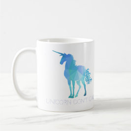 Unicorn med ändringsbar text kaffemugg