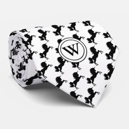 UNICORN med Christian Scripture Monogram White Slips